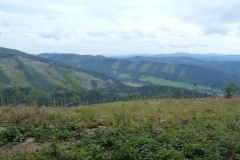 Widok na Kysuckie Beskidy